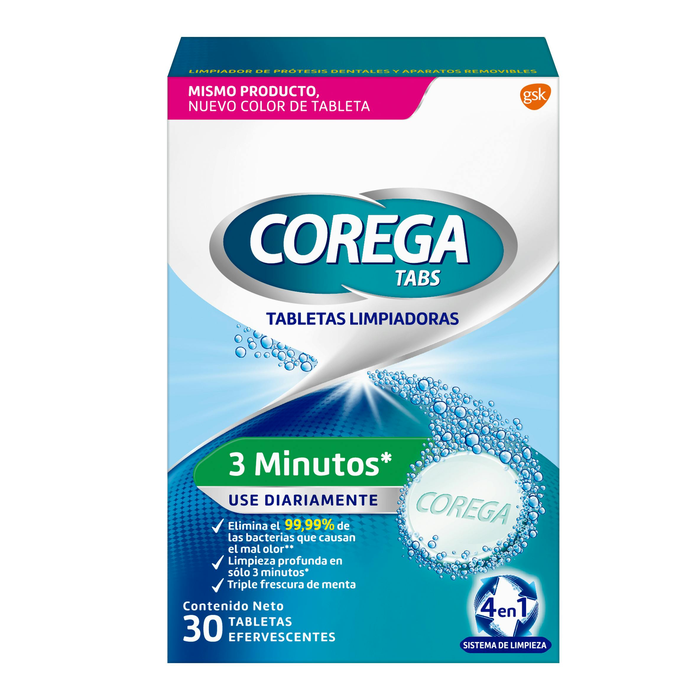 Limpiador De Prótesis Dentales Parciales Y Completas | Corega MX